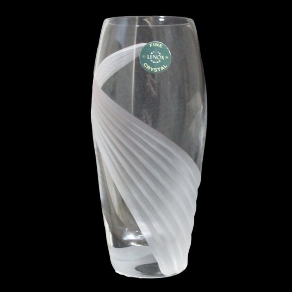 Lenox Accents Lenox Windswept Crystal Bud Vase 62 Inches Tall